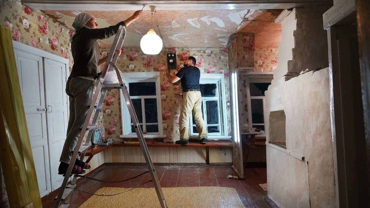 КУПИЛ 2 ДОМА В ДЕРЕВНЕ | ЗАКАНЧИВАЕМ РЕМОНТ | НОВОЕ ОСВЕЩЕНИЕ ...