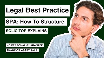 How to Structure a Business Purchase Agreement (Pro Tips from an M&A Lawyer)