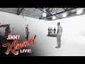 VR|360 Behind-the-Scenes of Zach LaVine & Jamal Crawford Kimmel Prank