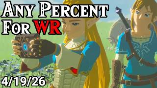 BotW Any% Speedruns for WR Day 60! (Switch 1 v1.6)