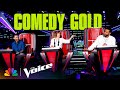 Hilarious and Chaotic Coach Moments | The Voice | NBC