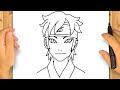 Como Desenhar o Mitsuki de Naruto | Passo a Passo Simples e Fácil