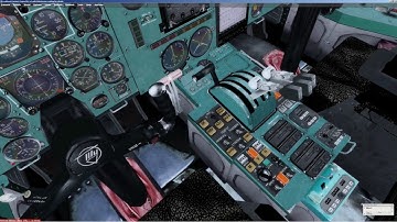 FSX | Prepar3D [ P3D ] | Tu 154 | Manual | Tutorial | Full flight | on English | UUEE -UWGG