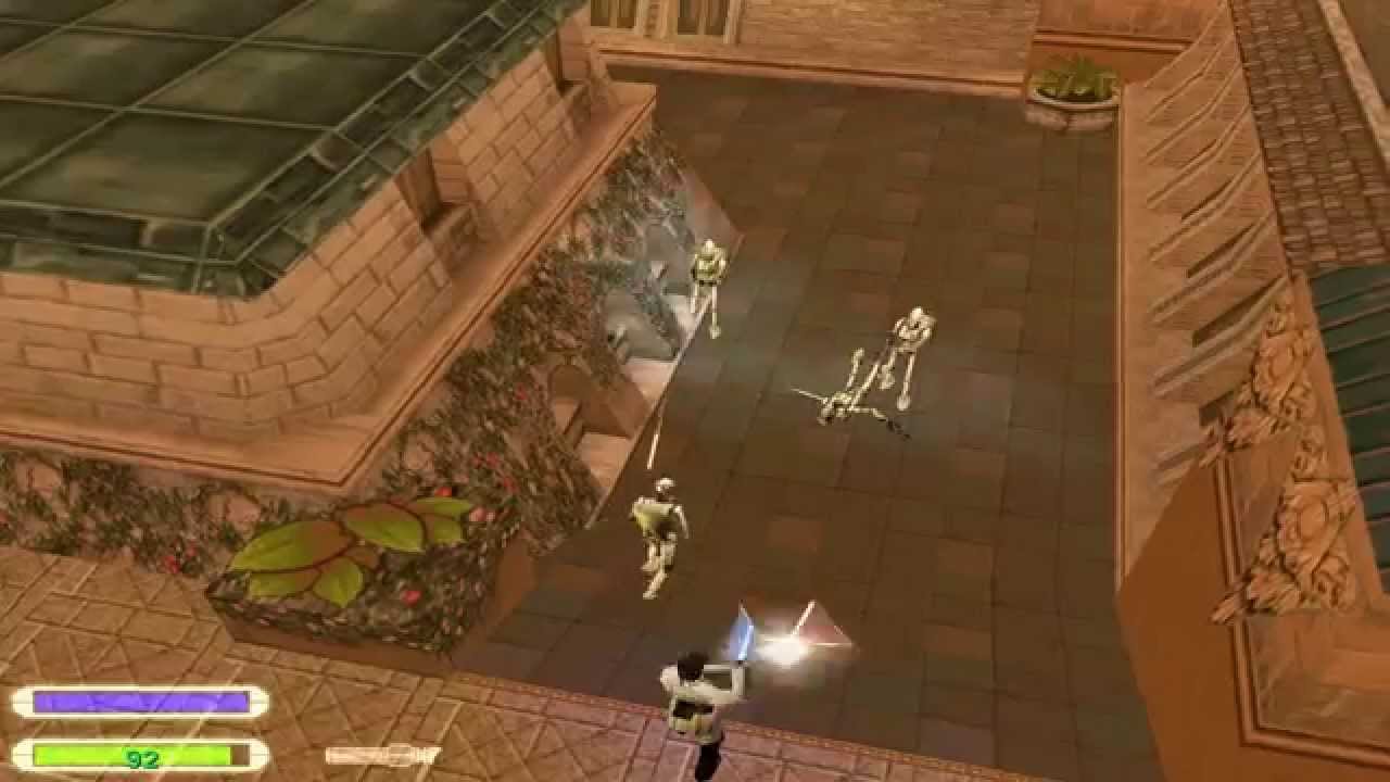 Star Wars episodio I la amenaza fantasma (Nivel 5-parte 3) PC-Español