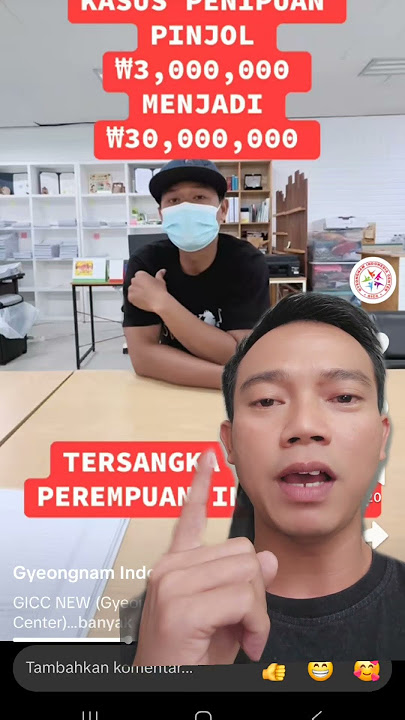 🔴Khasus penipuan pinjol.Tersangka Perempuan Wni. #ujianepstopik #penipuanpinjol #gtog #korea