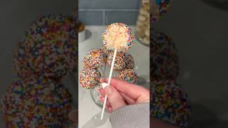 viral dot cake pops recipe 🍰🌈#recipe #cookies #shorts #dessert #sprinkles #easyrecipe #food #viral