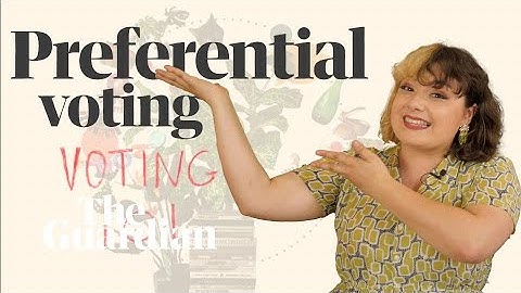 What is preferential voting and how does it work in Australian elections? | Voting 101