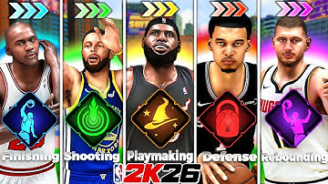 THE FASTEST WAY TO GET EVERY BUILD SPECIALIZATION ON NBA 2K26! BEST BUILD SPECIALIZATION METHODS!