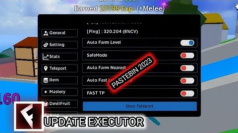 [ UPDATE ] BLOX FRUITS SCRIPT / HACK MOBILE PASTEBIN 2023 | AUTO FARM | NO KEY
