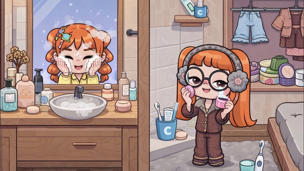 روتيني  اليومي انا ومريم 