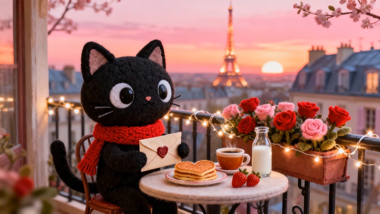 Letters & Roses at Dusk 💌🌆 Romantic Lofi Beats for Love, Deep Focus & Chill