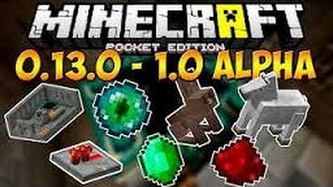 Minecraft PE 0.13.0 Redstone, Command blocks, Horses And More ! (Gameplay) CONCEPT