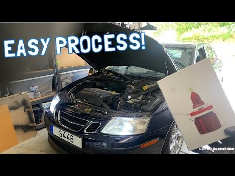 How to Install LED Headlights on Your Saab 9-3!