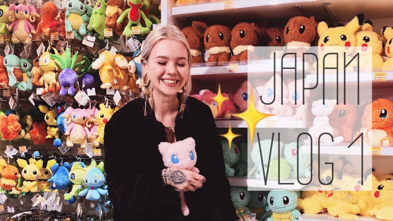 JAPAN || VLOG#1 || POKÉMON CENTER || HARAJUKU