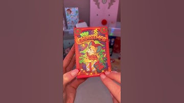 [ASMR] MYSTERY FESTIVE ADVENT CALENDAR 2022 - DAY 1!🐭 #Shorts