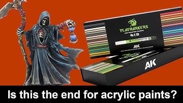 💥NEW AK PLAYMARKER REVIEW💥 The Future of Miniature Painting | Tabletop Model and Figure Painting