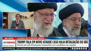 Trump promete ataque sem precedentes caso o Irã decida retaliar