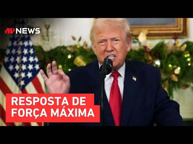 Trump promete ataque sem precedentes caso o Irã decida retaliar