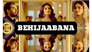 Behijaabana (Official Song) | Latest Punjabi Song 2024 HD #punjabi #urdu @SongiStar