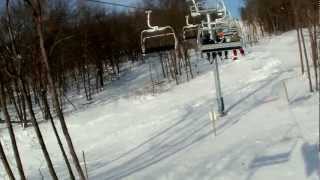 Devils Head Skiing 12 23 2012 hot mix music.wmv