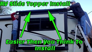 How to Install RV Slide Toppers