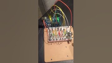 EE 292 final project Controlled LED flow with tilt switch