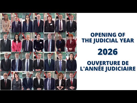 Opening of the Judicial Year 2026