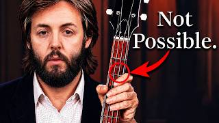 Why Nobody Can Play Paul McCartney's Easiest Bass Line