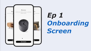 Onboarding Screen - eCommerce - Flutter UI | Speed Code