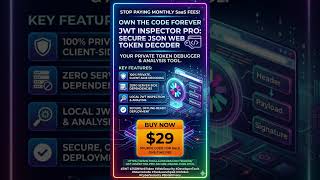 Secure your crypto processing with JWT Inspector Pro#jwtinspector #saas #toollaunchpad #dataprivacy