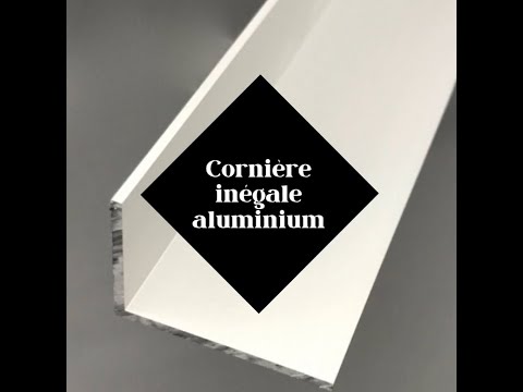 cornière inégale aluminium