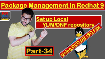 How to Create YUM/DNF Repository in Red Hat 9 Using DVD or ISO: Easy Steps for Beginners | Part-34