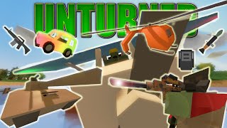 UNTURNED - COMO SPAWNEAR AUTOS, AVIONES, TANQUES, ETC - YouTube