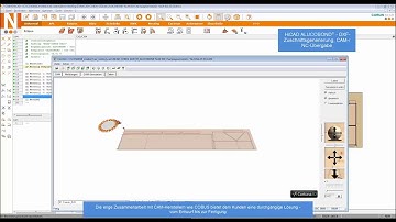 HiCAD ALUCOBOND®:  Zuschnitte, NC-Übergabe