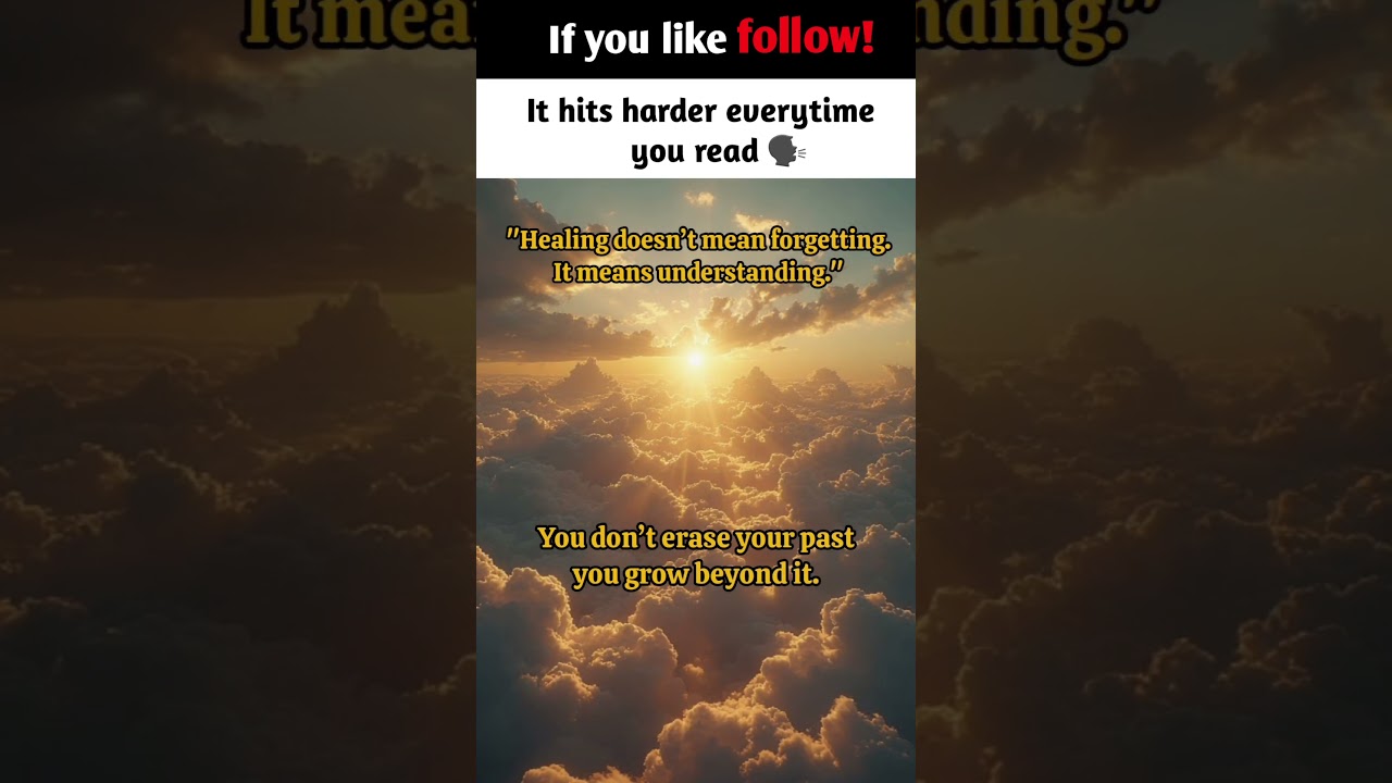 Healing Is Not Forgetting 