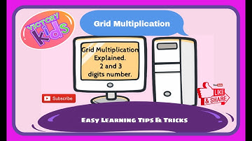 Grid Method Of Multiplication | Easy LearningTips and Tricks