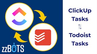 How to 2 Way Sync ClickUp Tasks over to Todoist  | zzBots