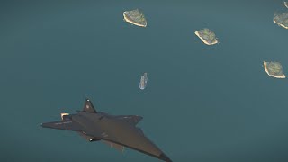SR-72 Dark Star - Modern Warships ful hasar denemesi