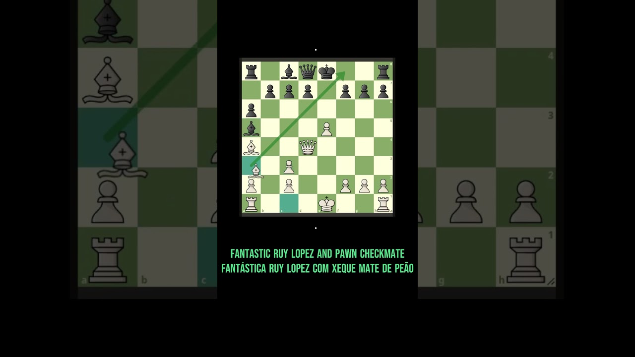 A Maneira a Mais Rápida Do Jogo Do Checkmate Da Xadrez De Ganhar