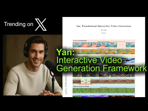 Yan: Interactive Video Generation Framework