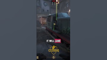 Must know B train sidewalk smoke to enter B site 🚂 #cs2 #train #counterstrike