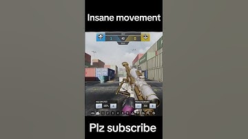 INSANE Movement 📲 in codm #codm #capcut #codmobile #insane #editing