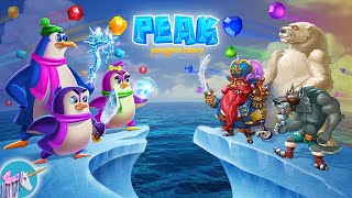 Peak Penguin Story Match3 gameplay screenshot 2