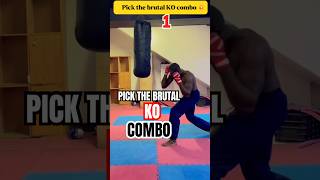 Pick the brutal KO combo 💥