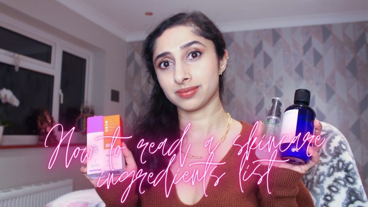 Beginner's guide on how to read your skincare ingredients list and save