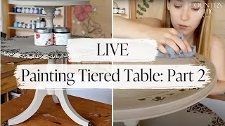 Live: Adding Stencil & Furniture Glaze To Painted Tiered Table
Stencil time! Learn some quick tips from Mary on using stencils with Country Chic Paint, and how to apply Smoky Quartz glaze over our lovely light taupe, Soiree.
++++++++++++++++++++++++++++++++++++++++++
Click here to SUBSCRIBE for more videos: http://www.youtube.com/subscription_center?add_user=countrychicpaint
Country Chic Paint - environmentally-friendly chalk-based paint for all your furniture painting & home decor projects
Website: https://www.countrychicpaint.com
Facebook: http://www.facebook.com/countrychicpaint
Instagram: http://www.instagram.com/countrychicpaint
Pinterest: http://www.pinterest.com/CountryChicP/
Find a Country Chic Paint retailer in your area: http://www.countrychicpaint.com/storelocator
++++++++++++++++++++++++++++++++++++++++++
Want to receive exclusive content from us? Sign up here for contests, sales, new tutorials, and more: https://www.countrychicpaint.com/subscribe Live: Adding Stencil & Furniture Glaze To Painted Tiered Table