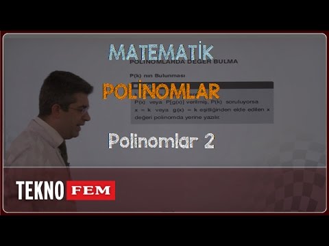 YGS-LYS MATEMATİK - Polinomlar 2