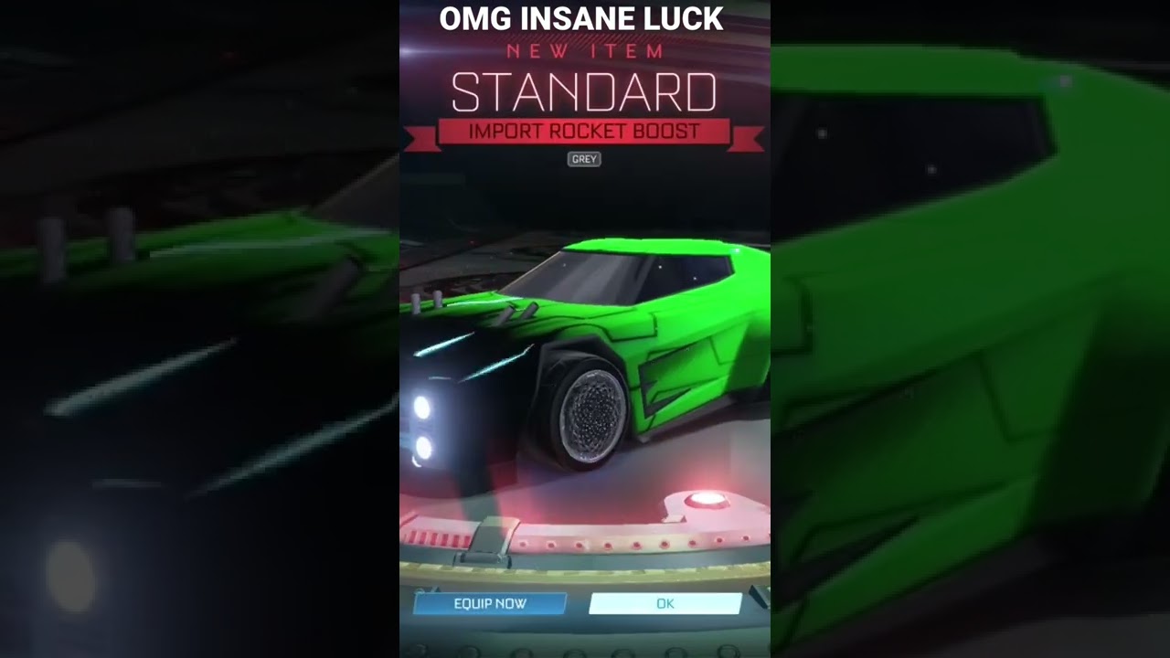 Insane luck on rocket league!