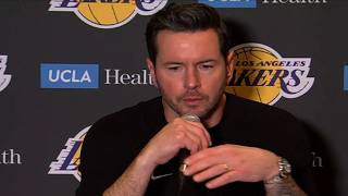 Postgame Interview| JJ Redick on LeBron: "Just continue to be the best transition player in the NBA"