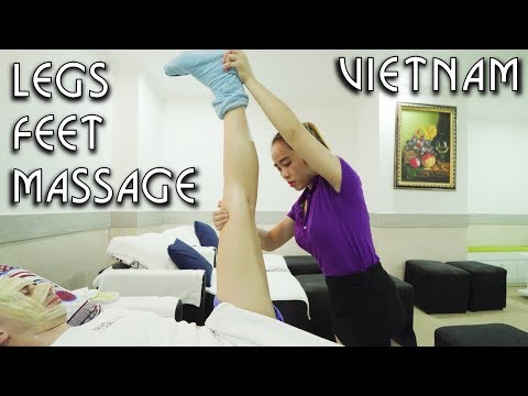 💆 Vietnamese Feet and Legs Massage | ASMR no Talking